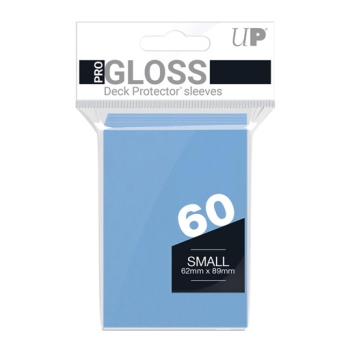 Ultra-Pro-60-Small-Gloss-Deck-Protector-Sleeves-Light-Blue